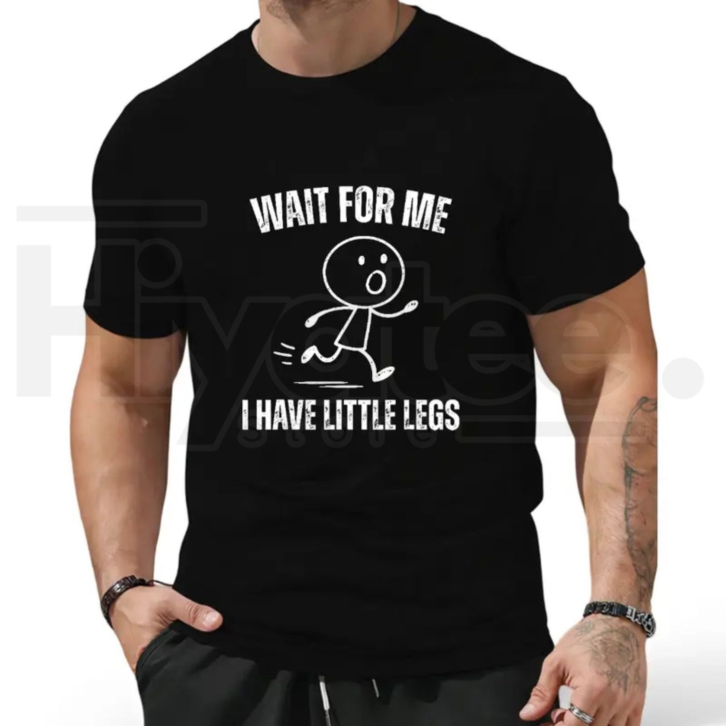 Wait For Me I Have Little Legs Long Sleeve Shirt – Funny Walking Crewneck - Hiyatee