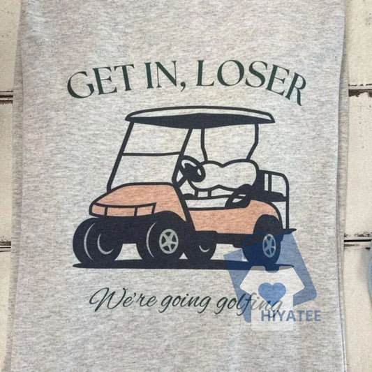 We're Going Golfing T-Shirt – Funny Unisex Graphic Tee for Golf Lovers-Hiyatee