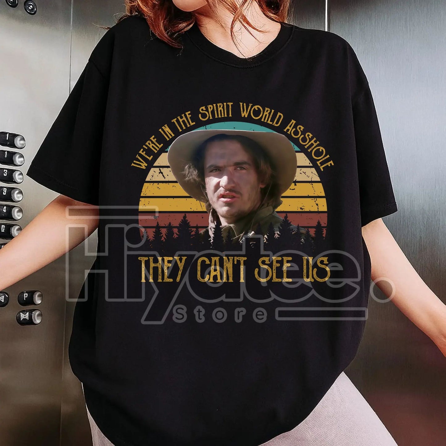 "We're in the spirit world" Vintage Young Guns T-Shirt – 80s Old Movie Quote Tee - Hiyatee