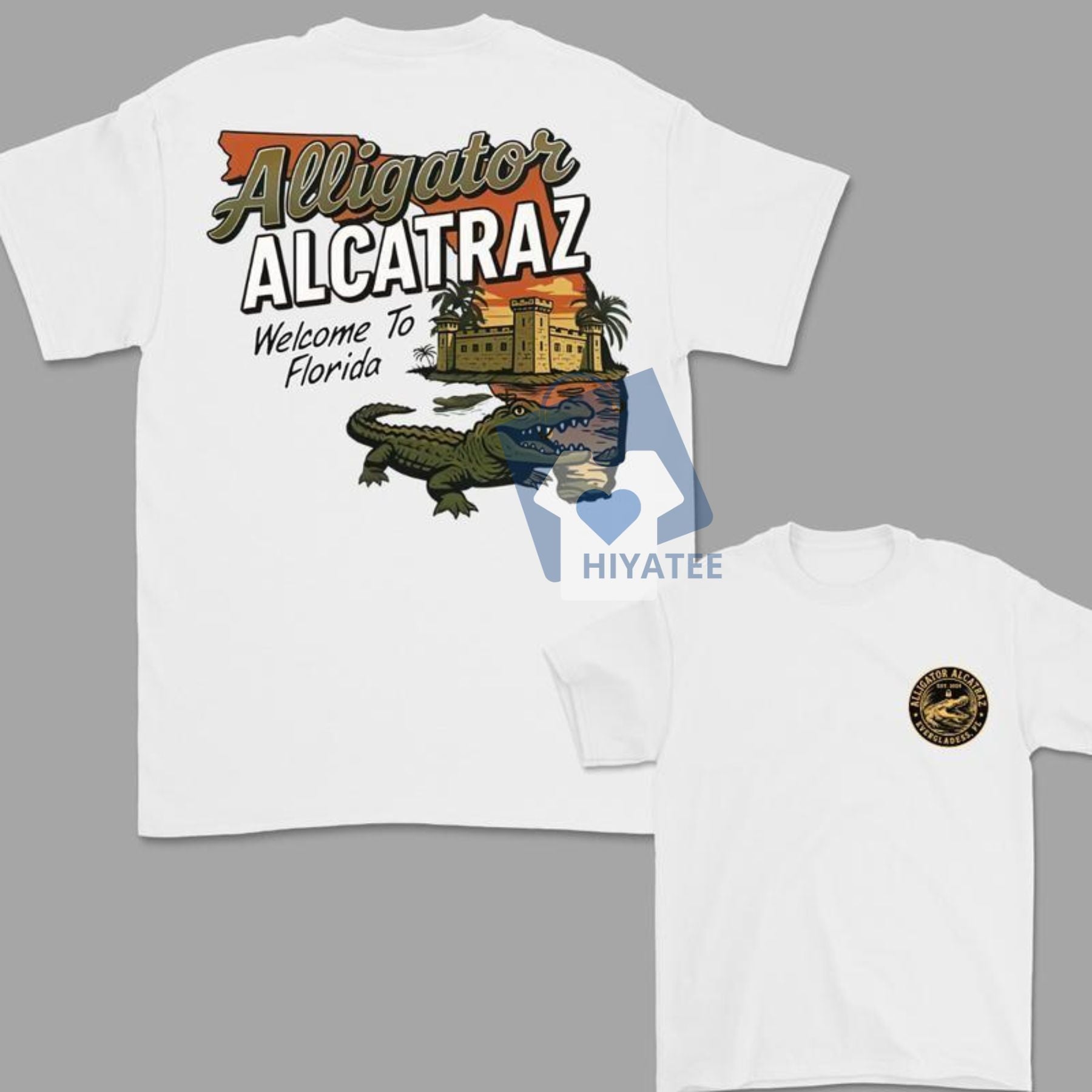 Welcome to Florida – Alligator Alcatraz Parody Tee-Hiyatee