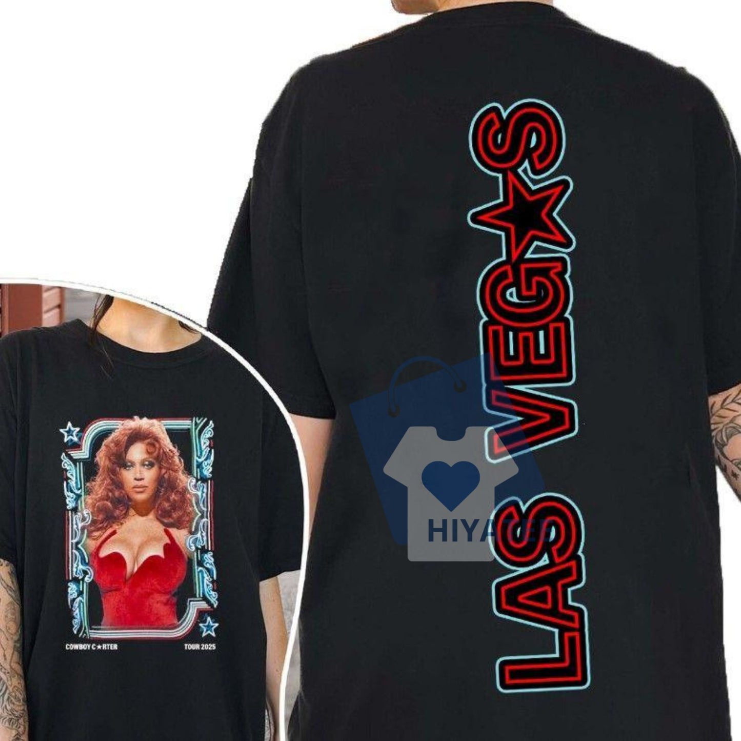 Welcome to Las Vegas Music Tour 2025 T-Shirt – Trendy 90s-Inspired Graphic Tee, Unisex Streetwear Fan Merch-Hiyatee