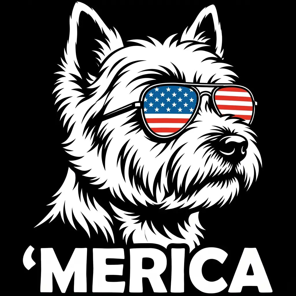Comfort Colors® Patriotic 50+ Dog Breed Shirt – Funny 4th of July Merica Dog Tee