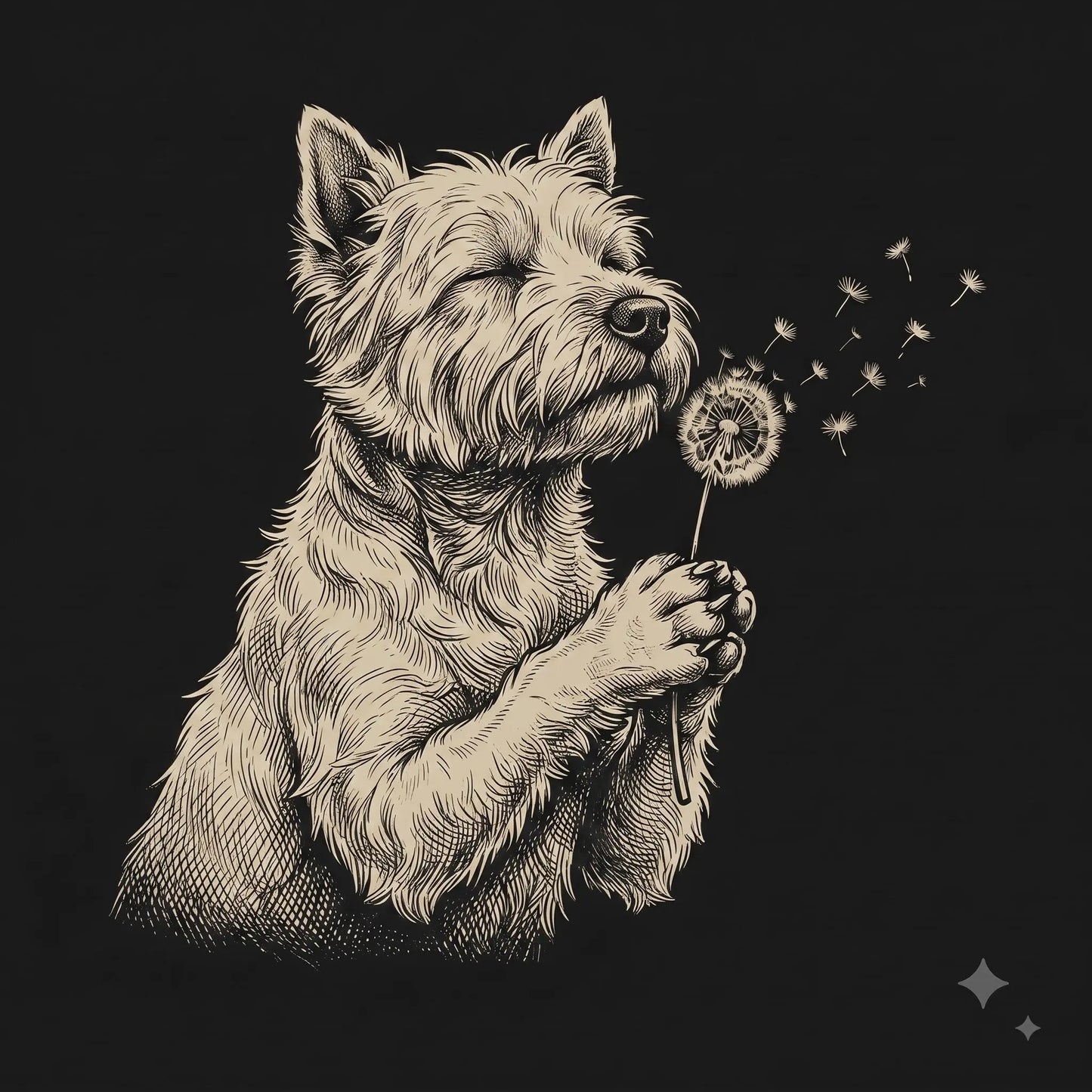 Comfort Colors Dog Breeds Graphic Shirt Botanical Forest Wildlife Tee