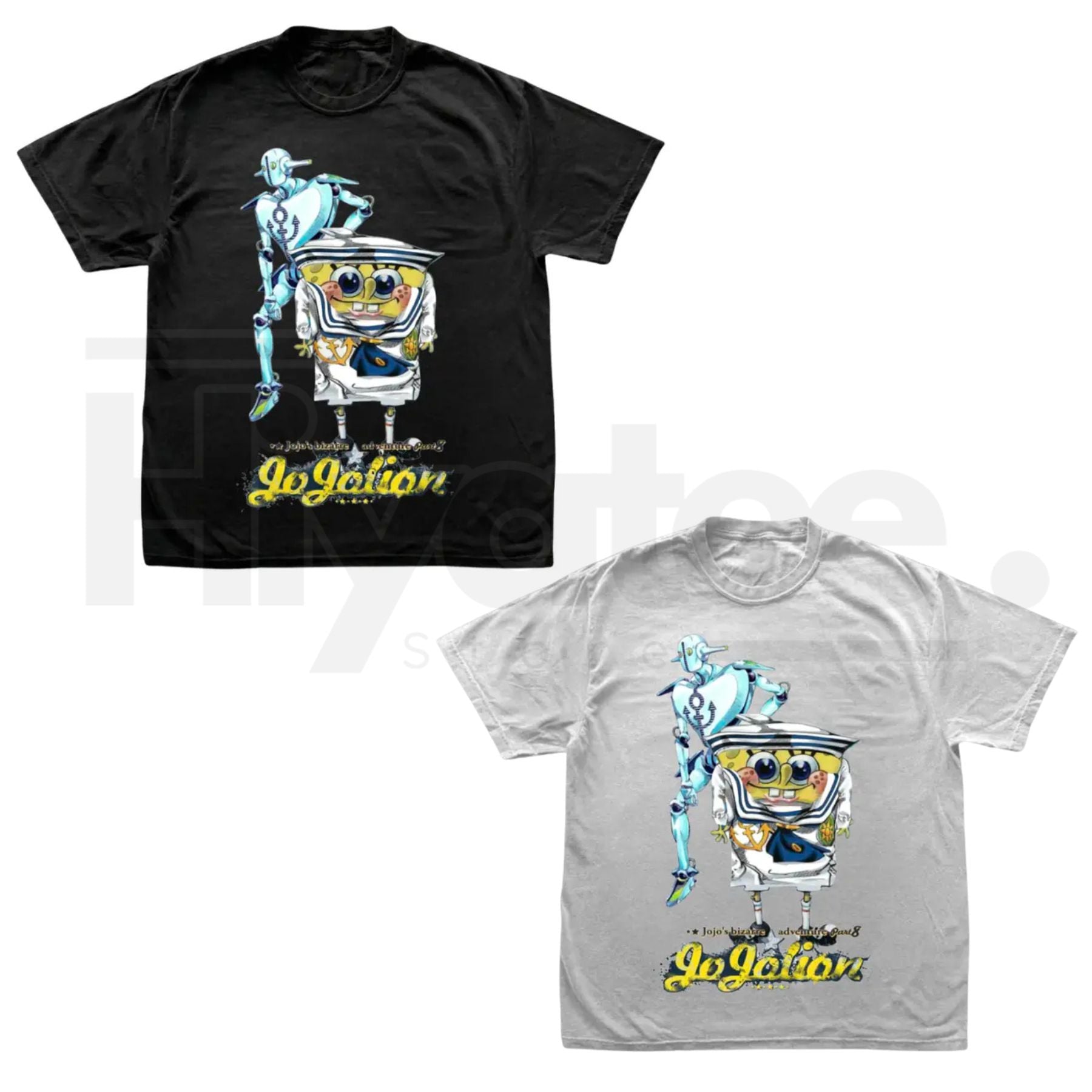 "Wet" JoJo's Bizarre Adventure – Y2K Aesthetic Anime Graphic Top - Hiyatee
