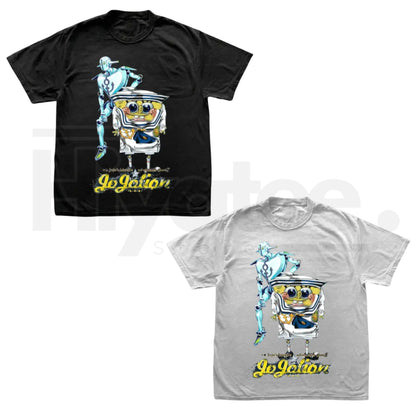 "Wet" JoJo's Bizarre Adventure – Y2K Aesthetic Anime Graphic Top - Hiyatee