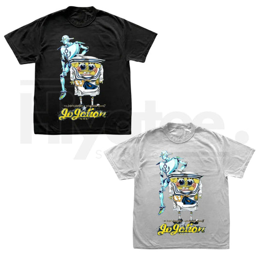 "Wet" JoJo's Bizarre Adventure – Y2K Aesthetic Anime Graphic Top - Hiyatee
