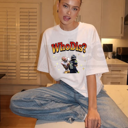 WhoDis Mike Evans Football T-Shirt – Funny Game Day Fan Graphic Tee - Hiyatee