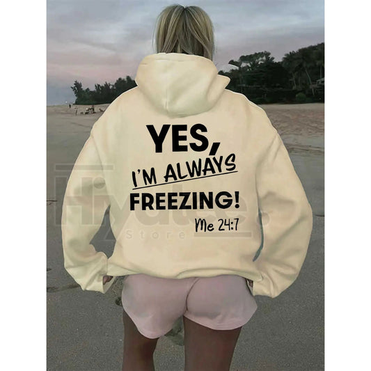 Women’s "Mama" Letter Print Hoodie – Casual Long Sleeve Pullover, Cozy Fall & Winter Daily Wear - Hiyatee