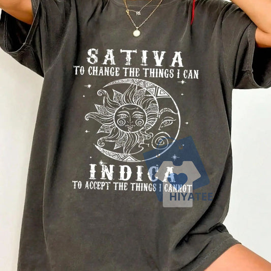 Women’s Sun & Letter Print Tee – Casual Drop Shoulder T-Shirt, Summer Round Neck Top for Daily Wear-Hiyatee