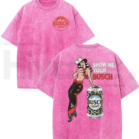Y2K Pin Up Cowgirl Washed Black Graphic Tee - Hiyatee