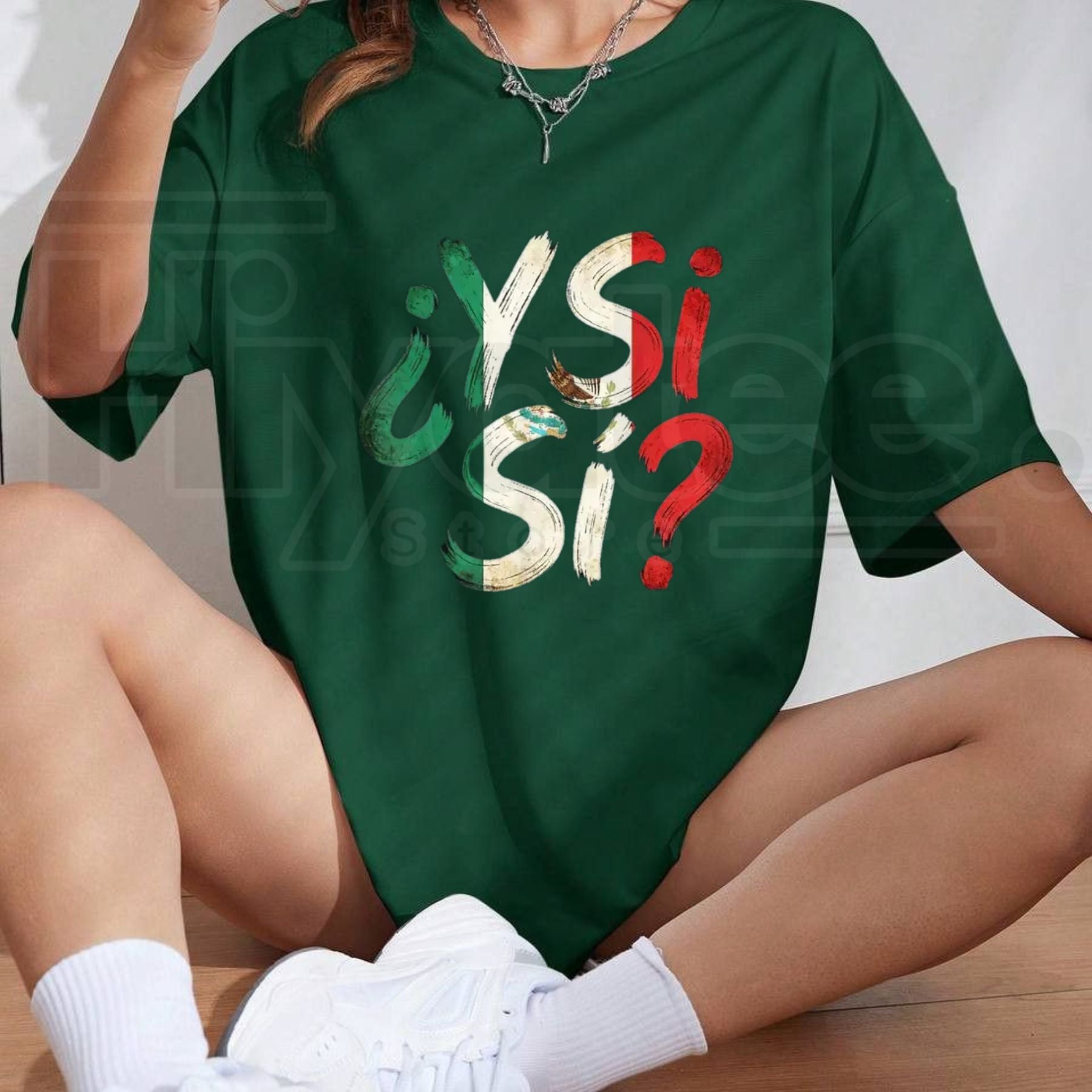 ¿Y Sí? Mexican Flag Grunge Soccer T-Shirt – Vintage Bootleg World Champion 2026 Graphic Tee - Hiyatee
