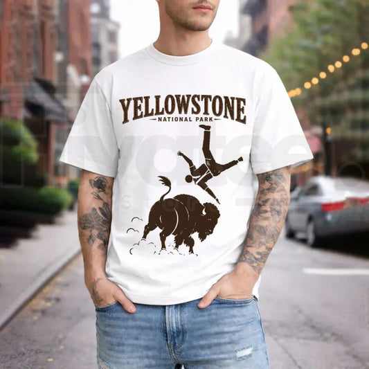 Yellowstone National Park Meme Shirt – Don't Pet The Fluffy Cow T-Shirt - Hiyatee