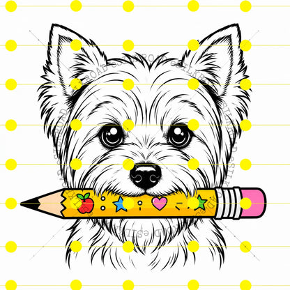 Comfort Colors 50+ Dog Breeds Back to School Teacher T-Shirt