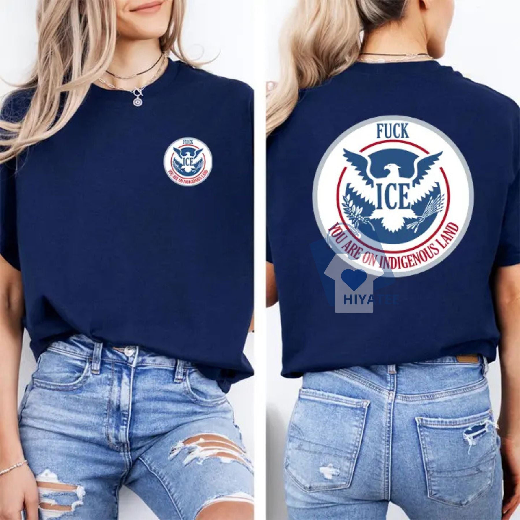 You Are On Native Land – Indigenous Rights Statement Tee-Hiyatee