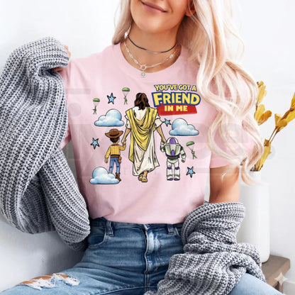 You've Got A Friend In Me Woody & Buzz Graphic Tee Ver2 - Hiyatee