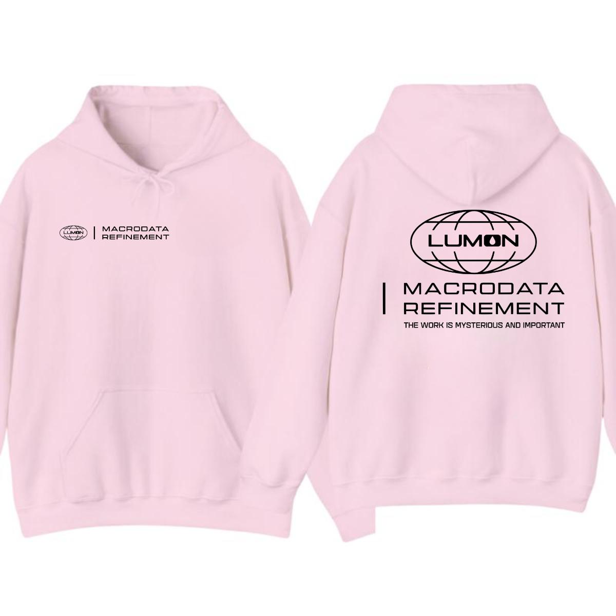 Lumon Macrodata Refinement Severance Hoodie – Mysterious & Stylish Fan Merch