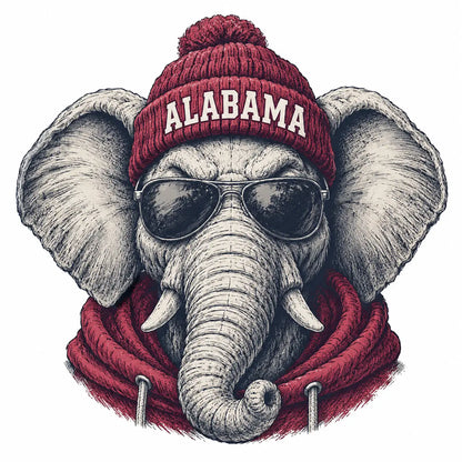 College Football Spirit Animal Graphic Sweatshirt – Retro Game Day Sports Pullover, Hometown City Football Crewneck