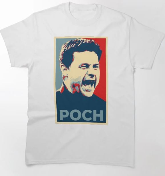 Pochettino Hope Classic T-Shirt – Retro Football Manager Graphic Fan Tee