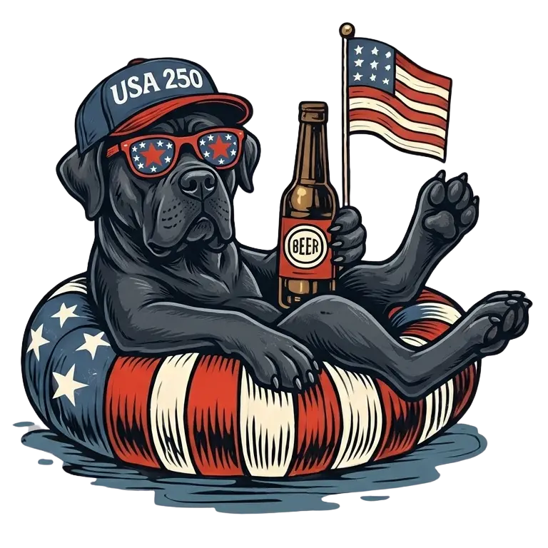 Comfort Colors® Funny 4th of July Dachshund Shirt – Patriotic 250th Anniversary Dog Lover Tee