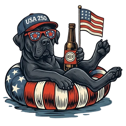 Comfort Colors® Funny 4th of July Dachshund Shirt – Patriotic 250th Anniversary Dog Lover Tee