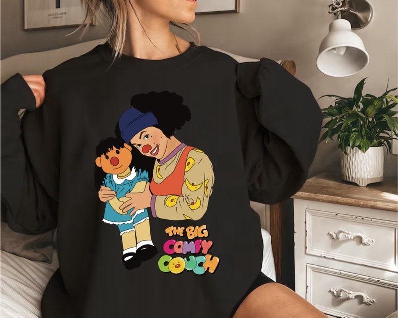 Big Comfy Couch  Nostalgia  2000s  Treehouse Sweatshirt