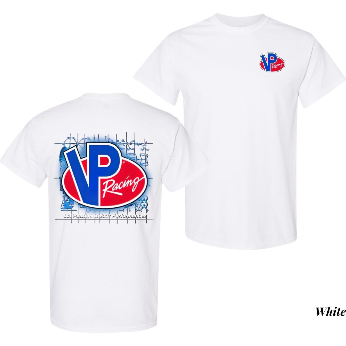 VP Racing Blueprint T-Shirt – Ultimate Racing Car Merch for Auto Enthusiasts!