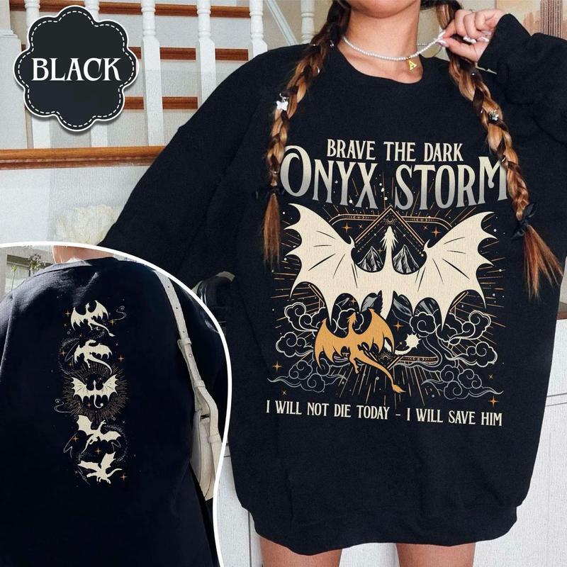 Onyx Storm, Fourth Wing Series, Fantasy Readers, Violet Sorrengail, Fourth Wing Sweatshirt, Basgiath War College Shirt, I Will Save Him Gift Ideas For , Men & Women in Christmas, Thanksgiving, New Year Casual