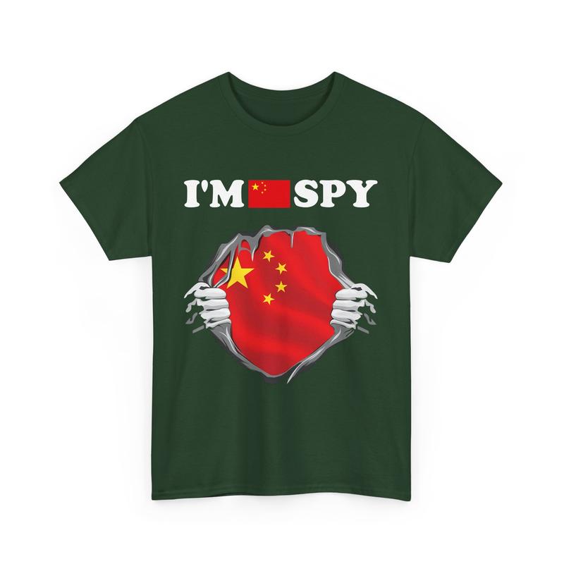 Couple Valentine's Day Shirts, Matching Couple T-Shirts, Saying Goodbye to my chinese spy , i love my chinese spy , i'm your personal chinese spy shirt