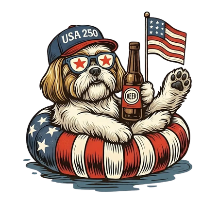 Comfort Colors® Funny 4th of July Dachshund Shirt – Patriotic 250th Anniversary Dog Lover Tee