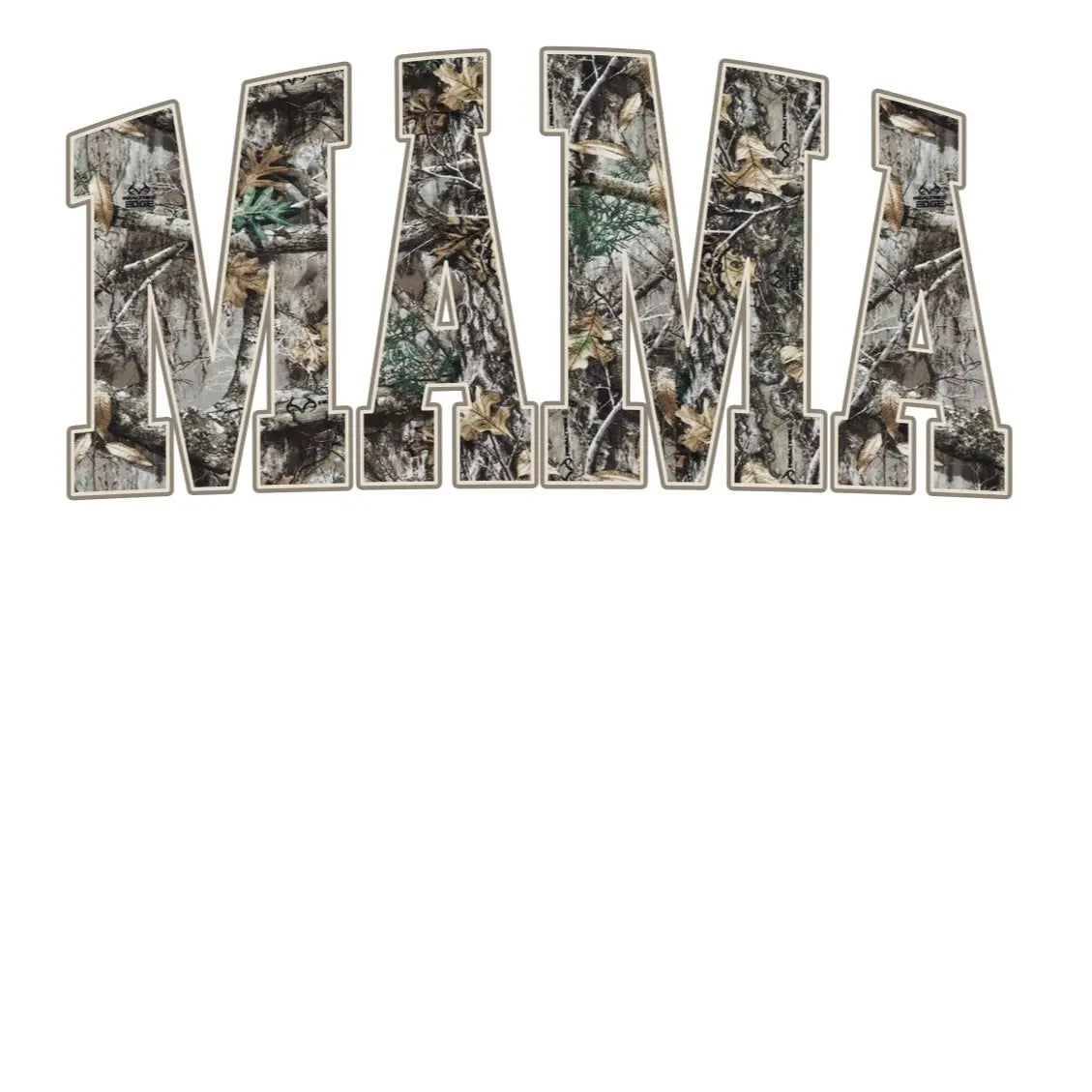 Comfort Colors® Custom Mama Chambray T-Shirt – Personalized Camo & Varsity Style Shirt