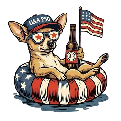 Comfort Colors® Funny 4th of July Dachshund Shirt – Patriotic 250th Anniversary Dog Lover Tee