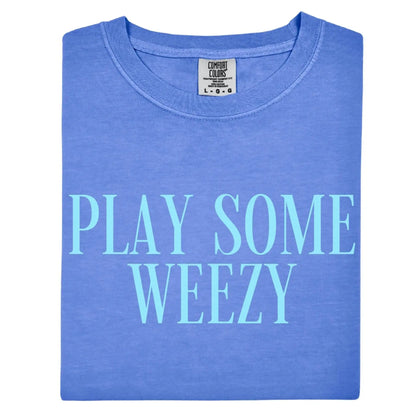 Comfort Colors Play Some Weezy T-Shirt – Trendy Rap Music Aesthetic Graphic Tee, Vintage Style Hip Hop Fan Gift