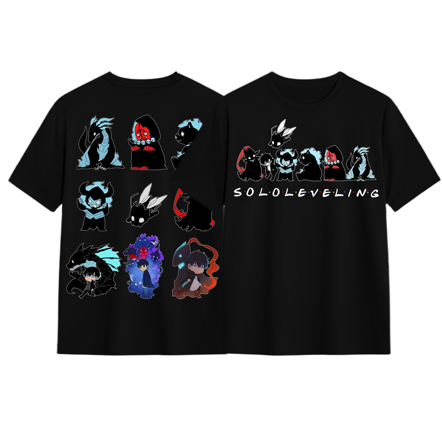 Solo Levelingg TShirt - Sungjinn Woo Character Tee - Anime Vintage Special Sweatshirt Unisex - Graphic Anime Tee - Manga Shirt - Unisex 2024