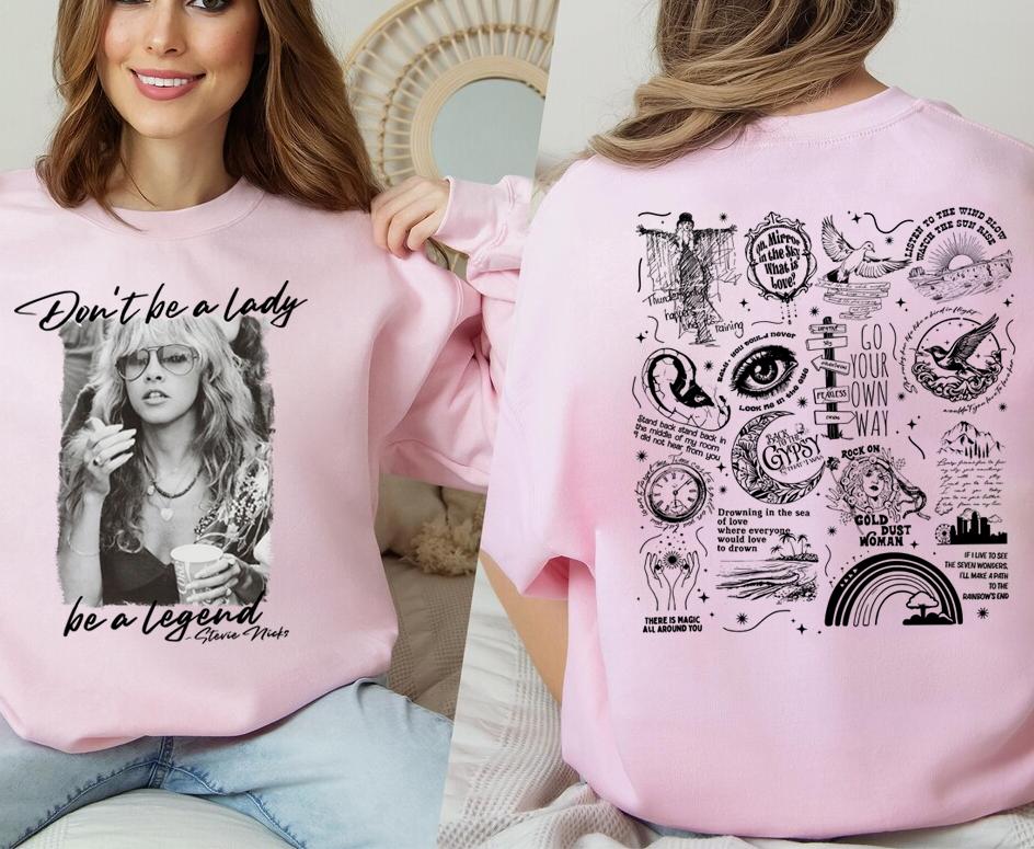 Tracklist Stevie Nicks 2 Sides Newest Shirt Sweatshirt, Silver Springs Shirt Unisex, Gifts For Her