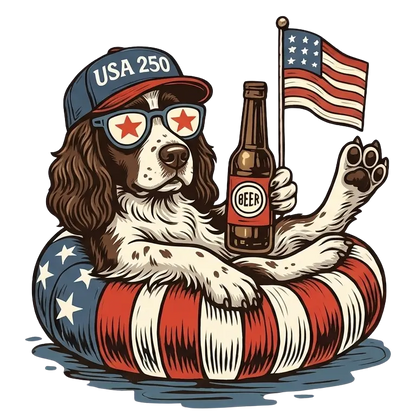 Comfort Colors® Funny 4th of July Dachshund Shirt – Patriotic 250th Anniversary Dog Lover Tee