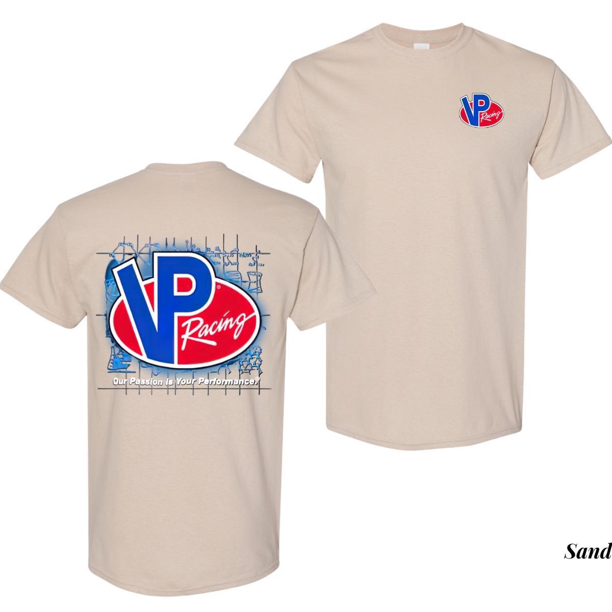 VP Racing Blueprint T-Shirt – Ultimate Racing Car Merch for Auto Enthusiasts!