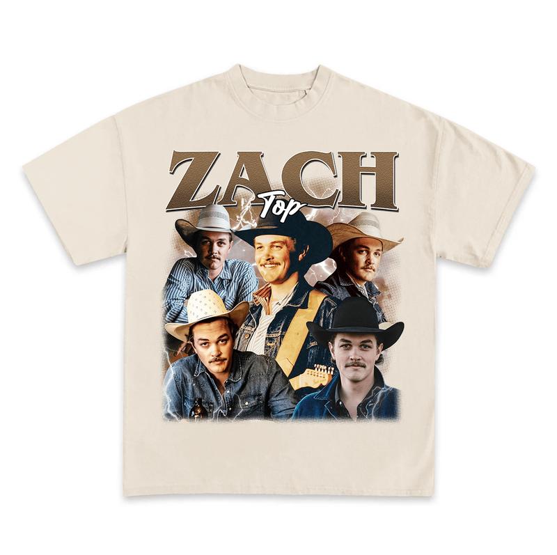 Zachh Top Shirt, Country Music Concert Outfit, Tour Merch, Concert Clothing, Unisex Tshirt