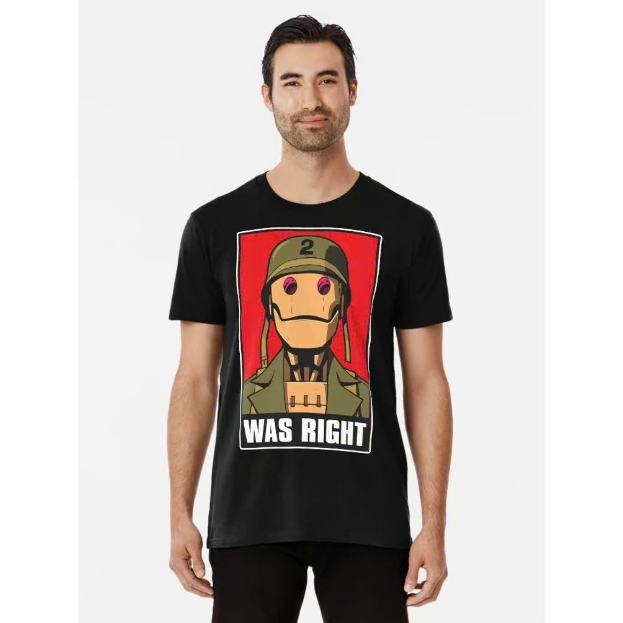 GI Robot Was Right Classic T-Shirt – Retro-Inspired Statement Tee