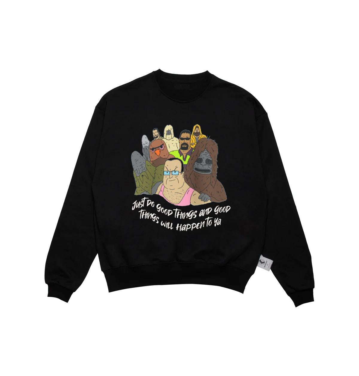 Sassmate Sweatshirt – Sassy the Sasquatch Unisex Casual Cotton Streetwear for Men and Women - Hiyatee