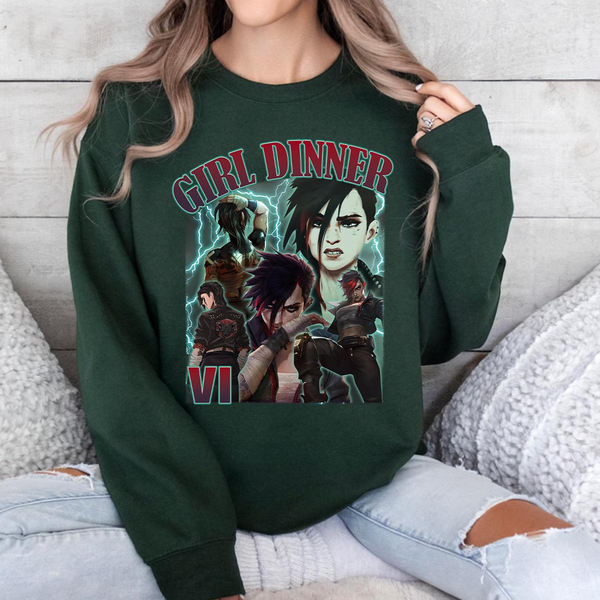 Vi girl graphic vintage Sweatshirt