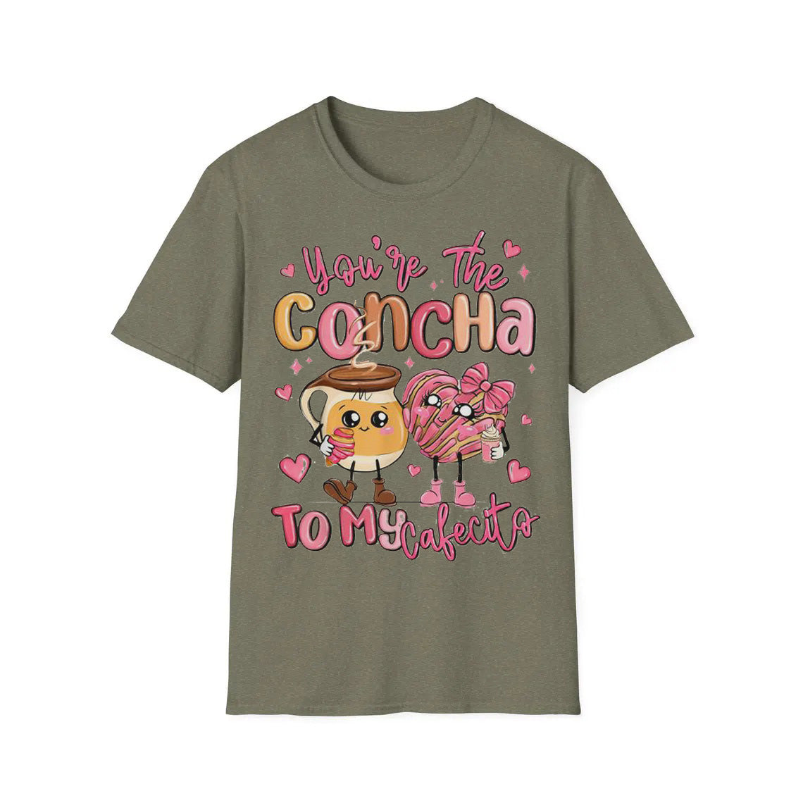 You Are The Concha T-Shirt - Funny Mexican Graphic Printed T-Shirt for Unisex, 50/50 Cotton, Classic Fit, Shirt For Men, Casual, Shirt For Women, Crewneck