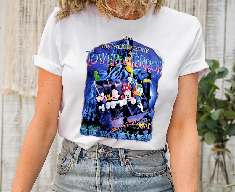 Vintage MicKey Not So Scary Halloween Party Shirt – Spooky & Fun Disney-Inspired Tee!