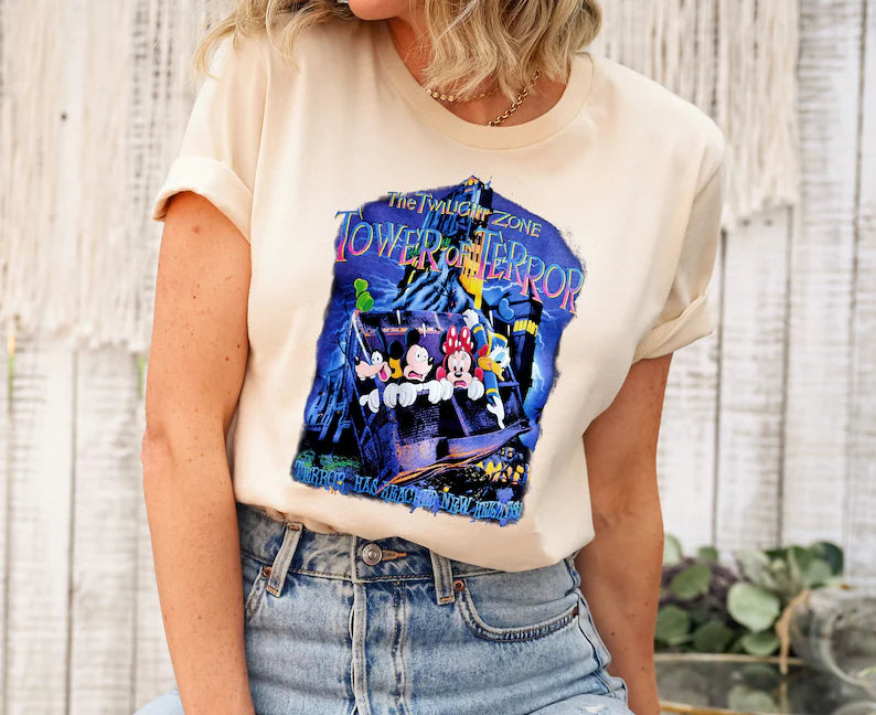 Vintage MicKey Not So Scary Halloween Party Shirt – Spooky & Fun Disney-Inspired Tee!