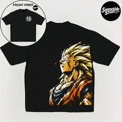 Anime 90s Graphic Tee – Retro Streetwear Oversized T-Shirt for Men