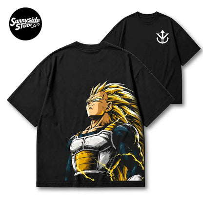 Anime 90s Graphic Tee – Retro Streetwear Oversized T-Shirt for Men