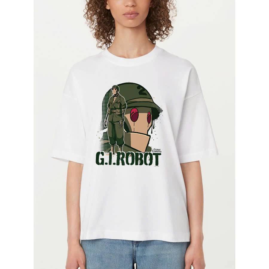 G.I. Robot Showcase T-Shirt – Vintage Comic-Inspired Tee